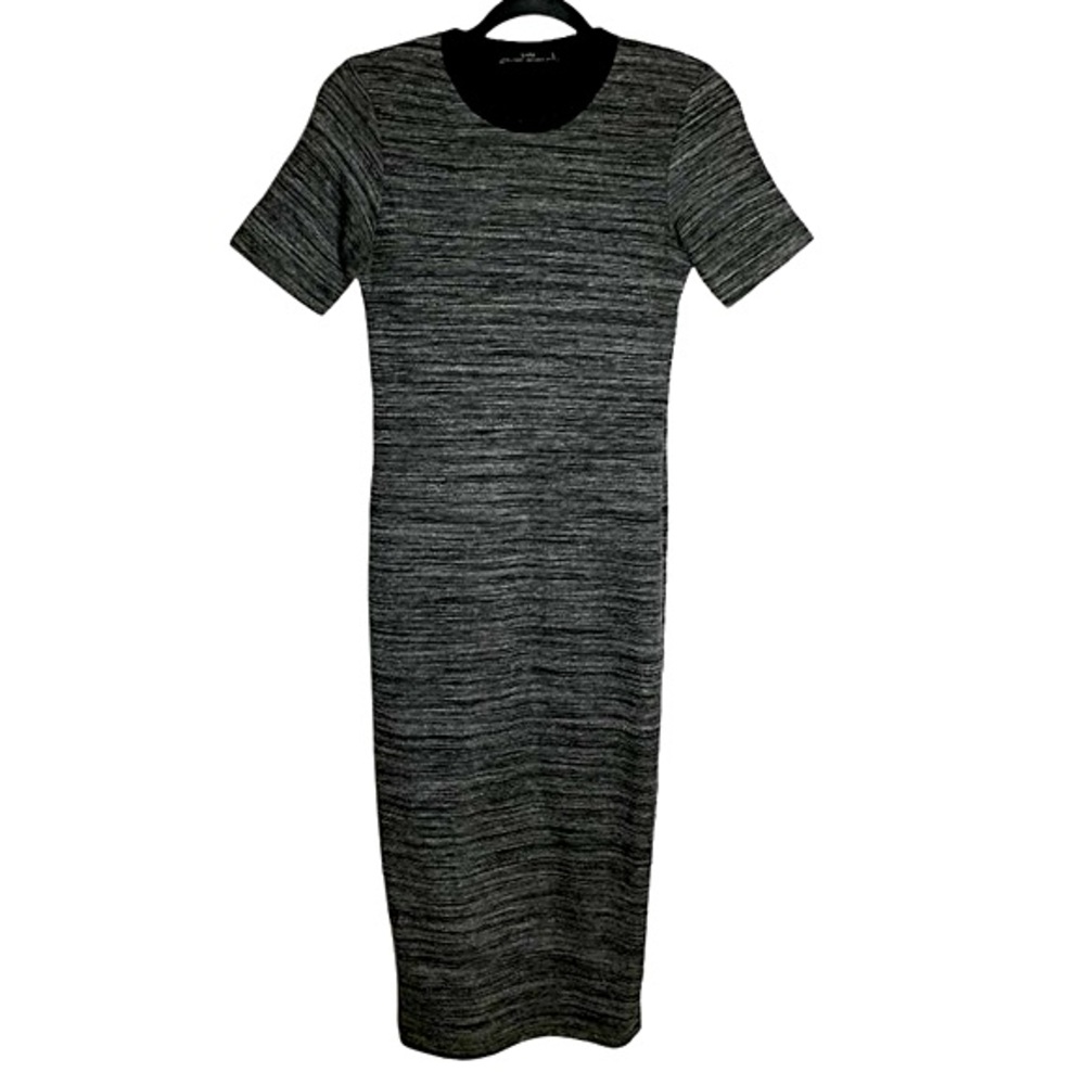 Zara Knit Black Shirtdress Size Small